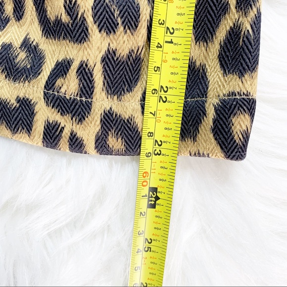 ❤️SOLD❤️3 Sisters Leopard Large Button Peacoat • - Picture 6 of 7